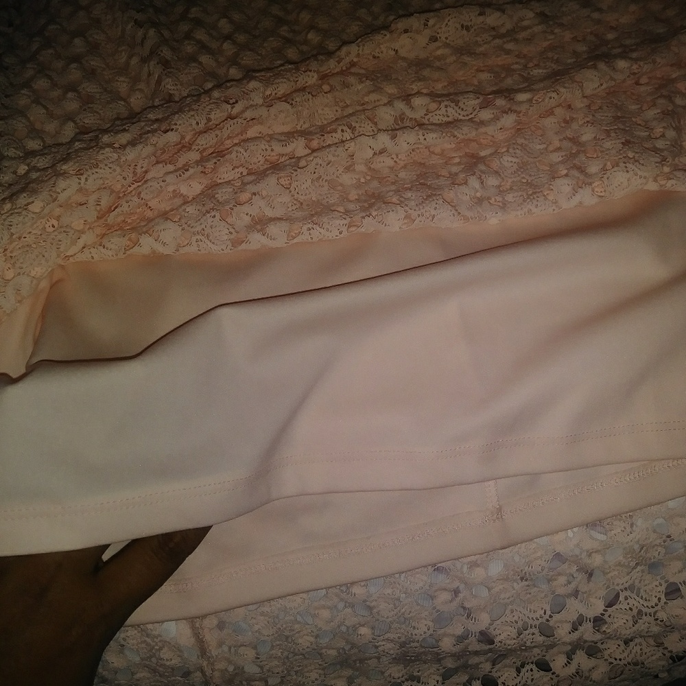 Pink High- Lo Knit Dress - Picture 4 of 7